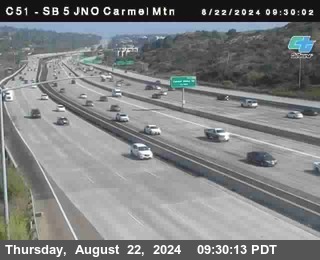 SB 5 at Carmel Mountain Rd.