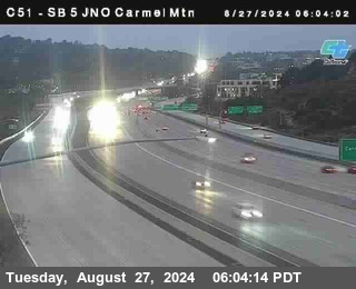 SB 5 at Carmel Mountain Rd.