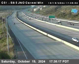 SB 5 at Carmel Mountain Rd.