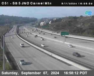 SB 5 at Carmel Mountain Rd.