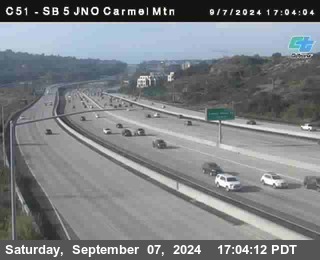 SB 5 at Carmel Mountain Rd.