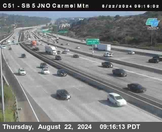 SB 5 at Carmel Mountain Rd.