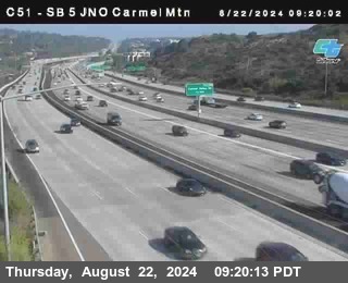 SB 5 at Carmel Mountain Rd.