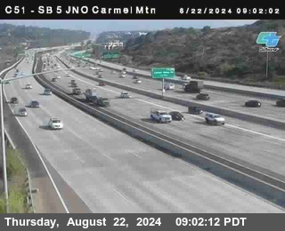 SB 5 at Carmel Mountain Rd.