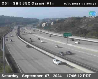 SB 5 at Carmel Mountain Rd.