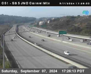 SB 5 at Carmel Mountain Rd.