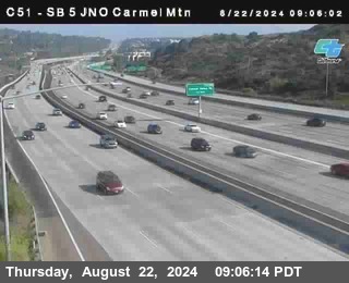 SB 5 at Carmel Mountain Rd.