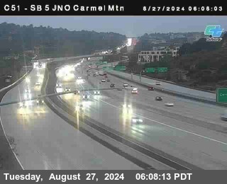 SB 5 at Carmel Mountain Rd.