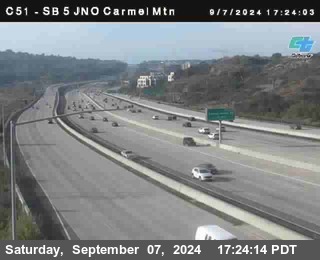 SB 5 at Carmel Mountain Rd.