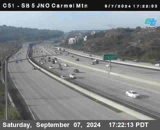 SB 5 at Carmel Mountain Rd.