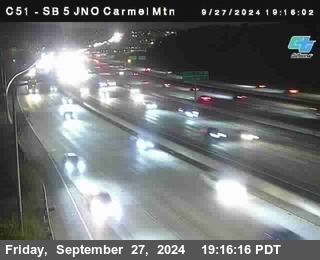 SB 5 at Carmel Mountain Rd.