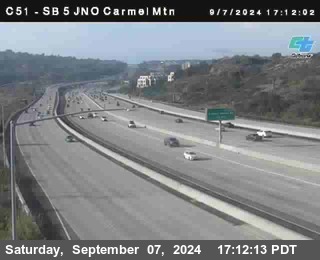 SB 5 at Carmel Mountain Rd.