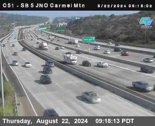 SB 5 at Carmel Mountain Rd.