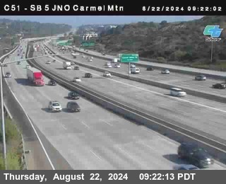 SB 5 at Carmel Mountain Rd.