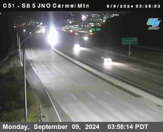 SB 5 at Carmel Mountain Rd.