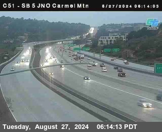 SB 5 at Carmel Mountain Rd.