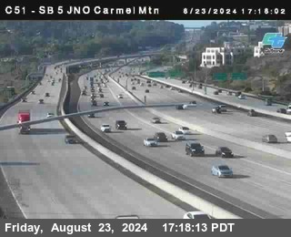 SB 5 at Carmel Mountain Rd.