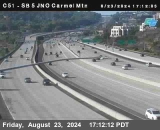 SB 5 at Carmel Mountain Rd.