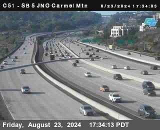 SB 5 at Carmel Mountain Rd.