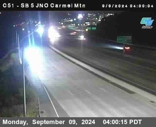 SB 5 at Carmel Mountain Rd.