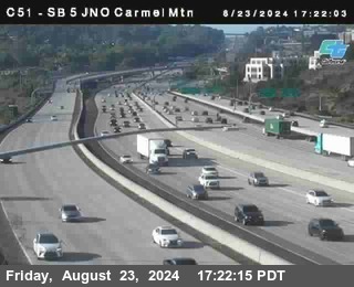 SB 5 at Carmel Mountain Rd.