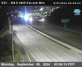 SB 5 at Carmel Mountain Rd.