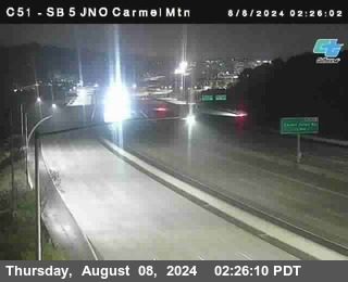 SB 5 at Carmel Mountain Rd.