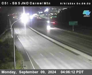 SB 5 at Carmel Mountain Rd.