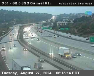 SB 5 at Carmel Mountain Rd.