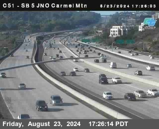 SB 5 at Carmel Mountain Rd.