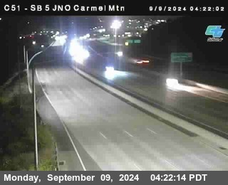 SB 5 at Carmel Mountain Rd.