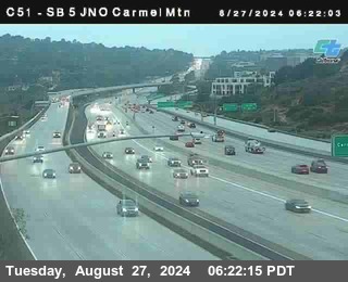 SB 5 at Carmel Mountain Rd.