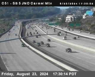 SB 5 at Carmel Mountain Rd.