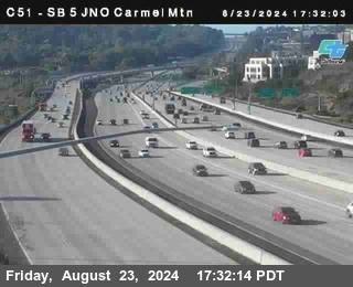 SB 5 at Carmel Mountain Rd.