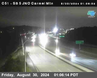 SB 5 at Carmel Mountain Rd.