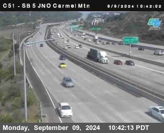 SB 5 at Carmel Mountain Rd.