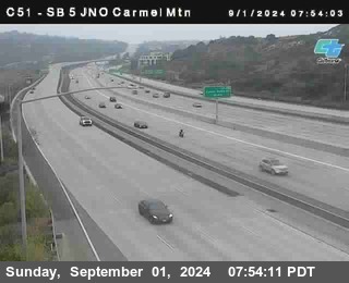 SB 5 at Carmel Mountain Rd.