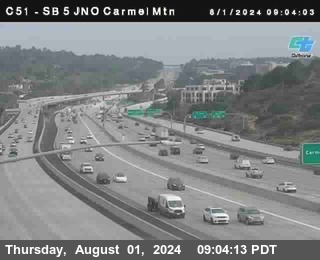 SB 5 at Carmel Mountain Rd.