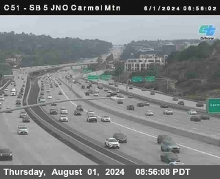 SB 5 at Carmel Mountain Rd.