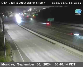 SB 5 at Carmel Mountain Rd.