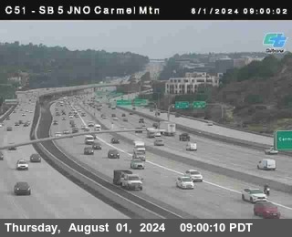 SB 5 at Carmel Mountain Rd.