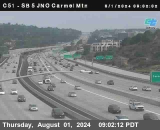 SB 5 at Carmel Mountain Rd.