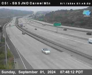 SB 5 at Carmel Mountain Rd.