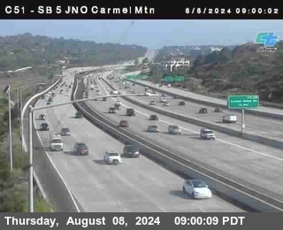 SB 5 at Carmel Mountain Rd.