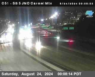 SB 5 at Carmel Mountain Rd.