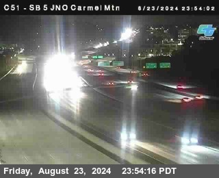 SB 5 at Carmel Mountain Rd.