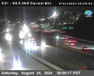 SB 5 at Carmel Mountain Rd.