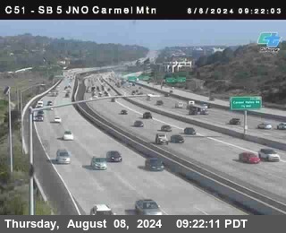 SB 5 at Carmel Mountain Rd.