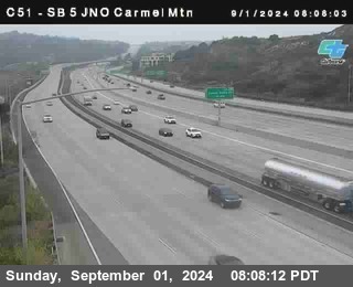 SB 5 at Carmel Mountain Rd.