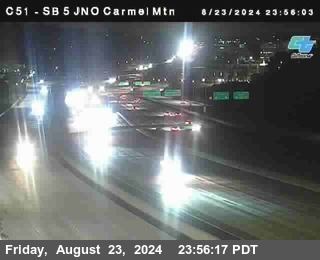 SB 5 at Carmel Mountain Rd.